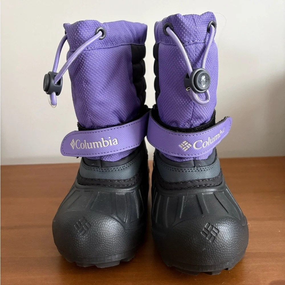 Like New - Columbia Toddler Snow Boots Size 8 - Picture 2 of 5